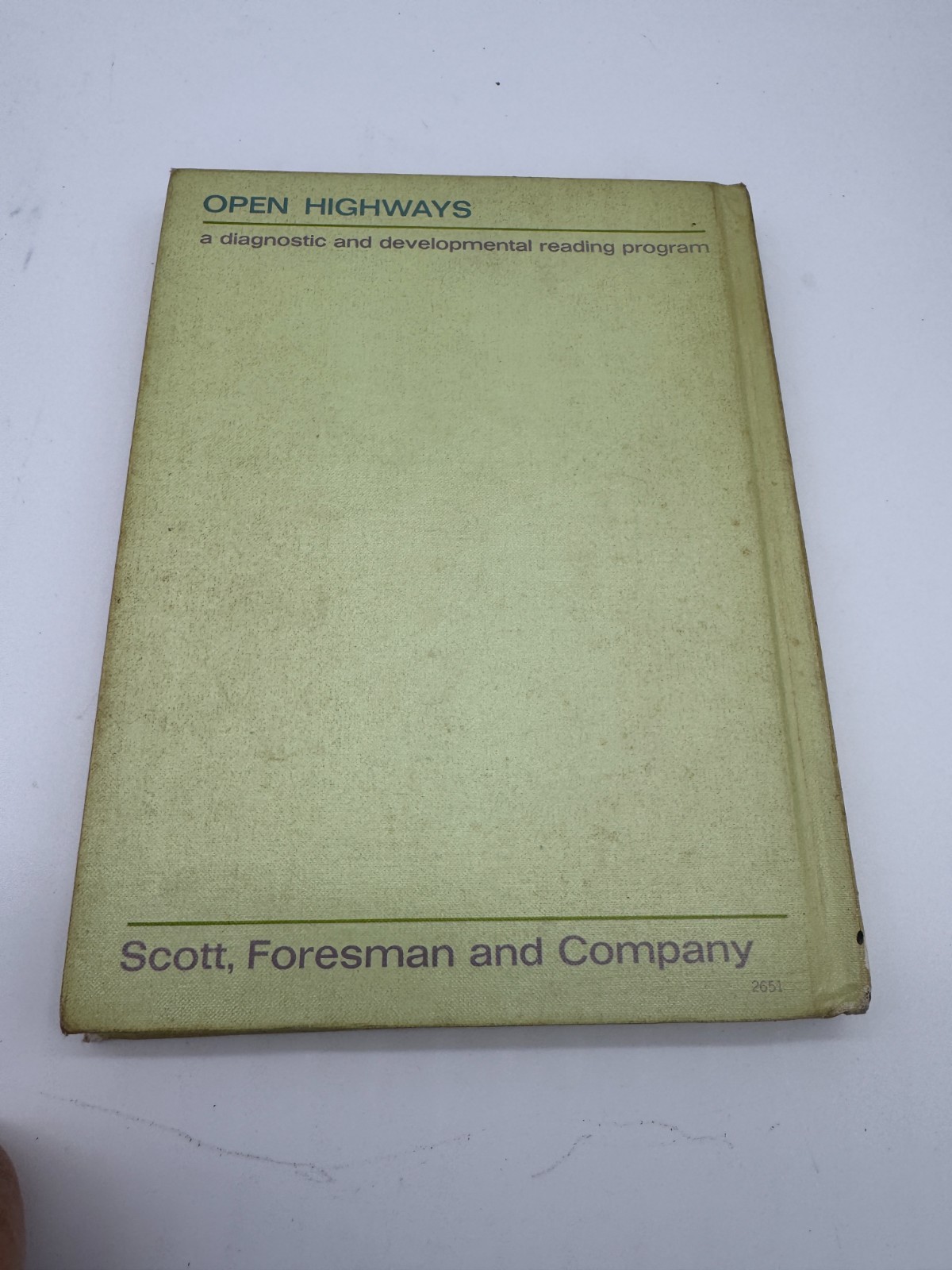 1968 Scott Foresman Open Highways Readers Part 1 & 2 Vintage School Books