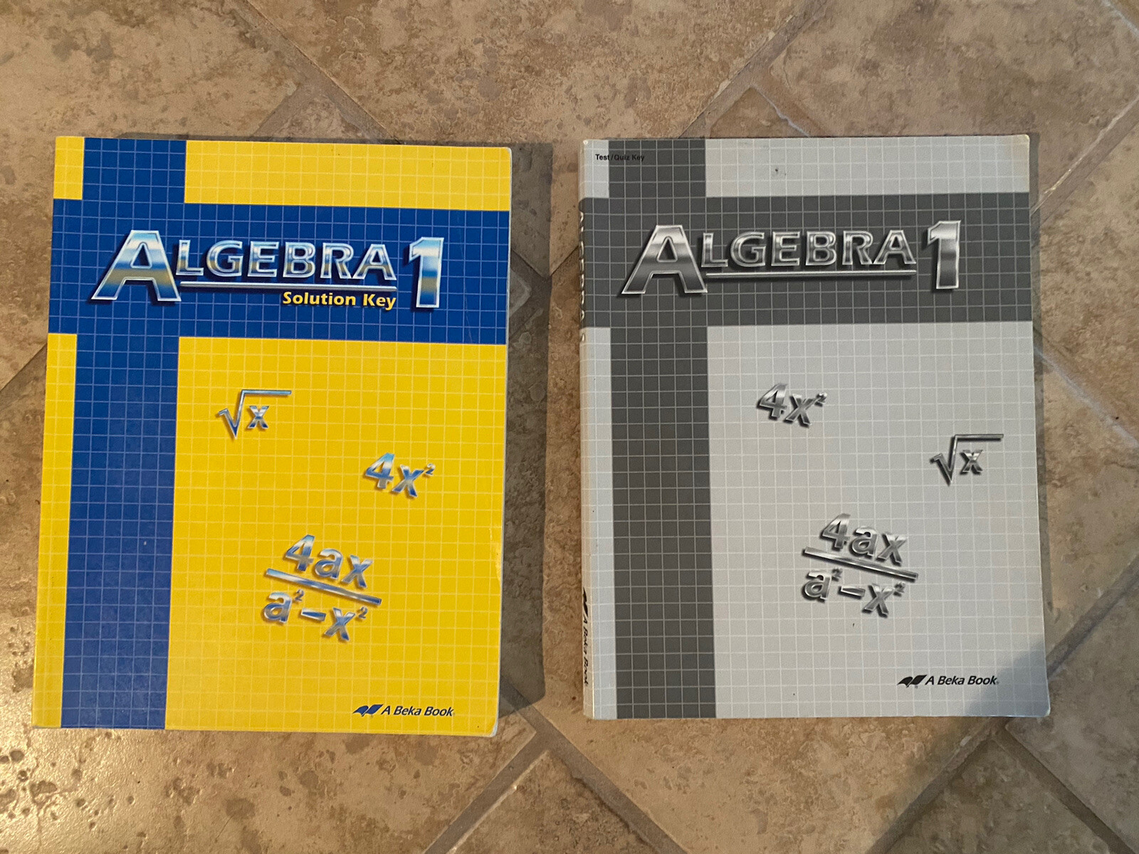 Algebra 1 Solutions And Test/Quiz Key Set, 2nd Edition, Like New!