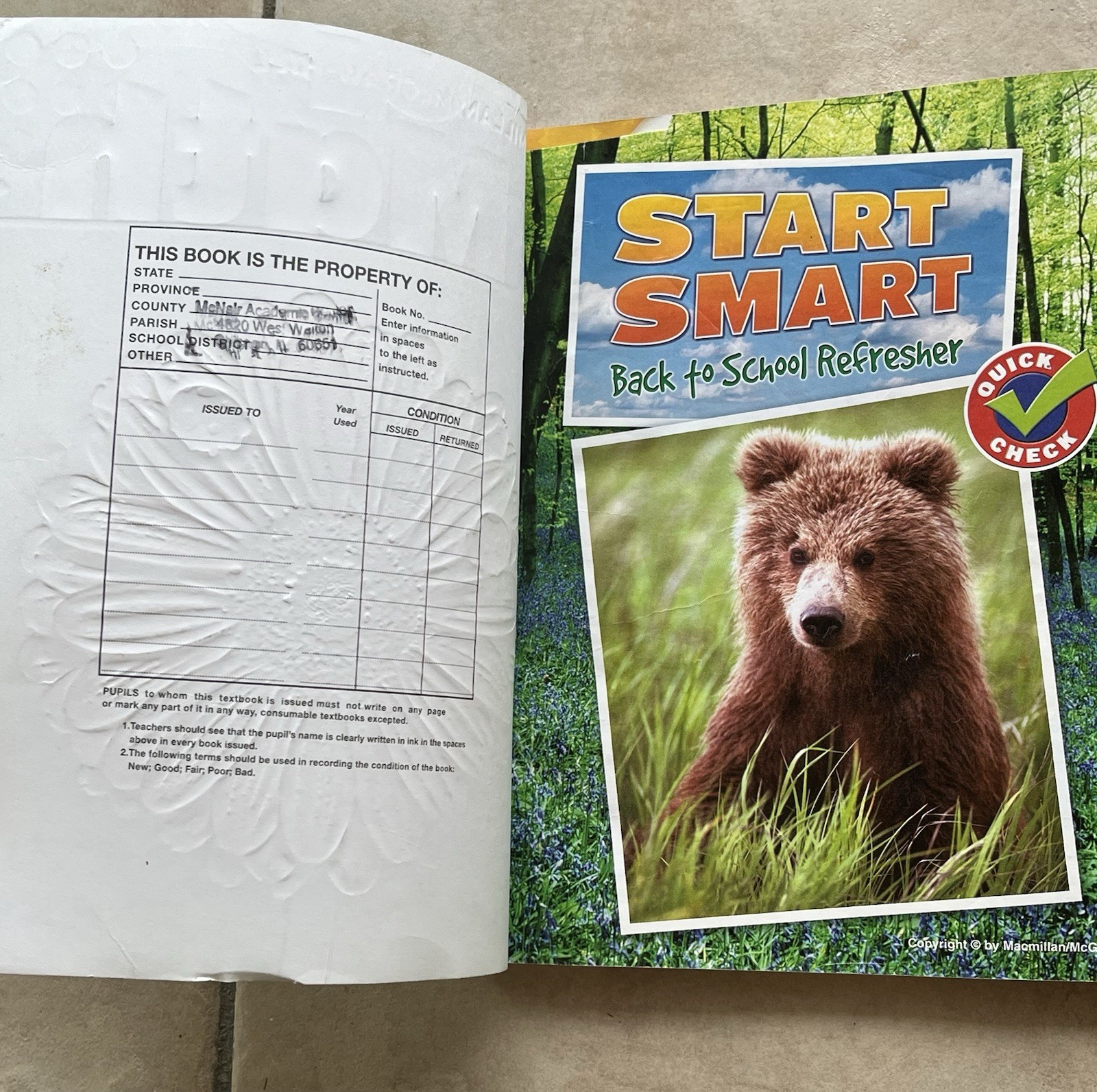 Macmillan/McGraw-Hill Math Kindergarten Student Consumable Workbook