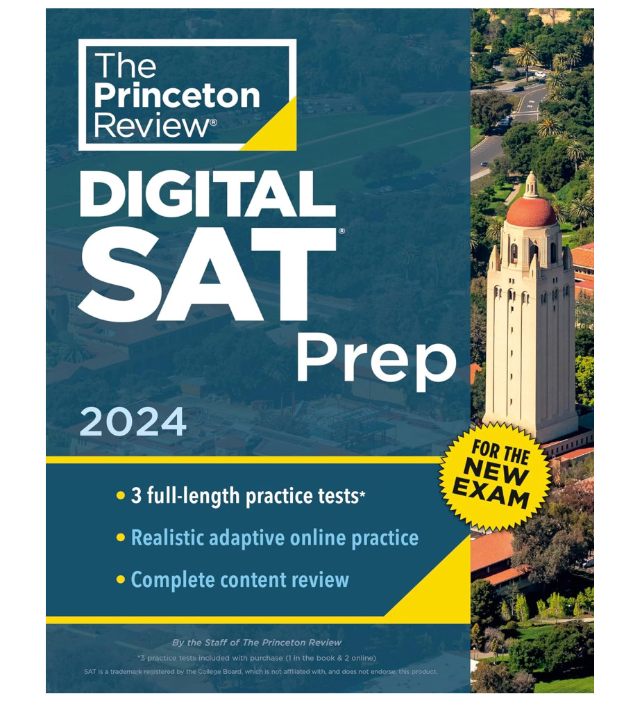 The Princeton Review Digital SAT Premium Prep 2024 Book
