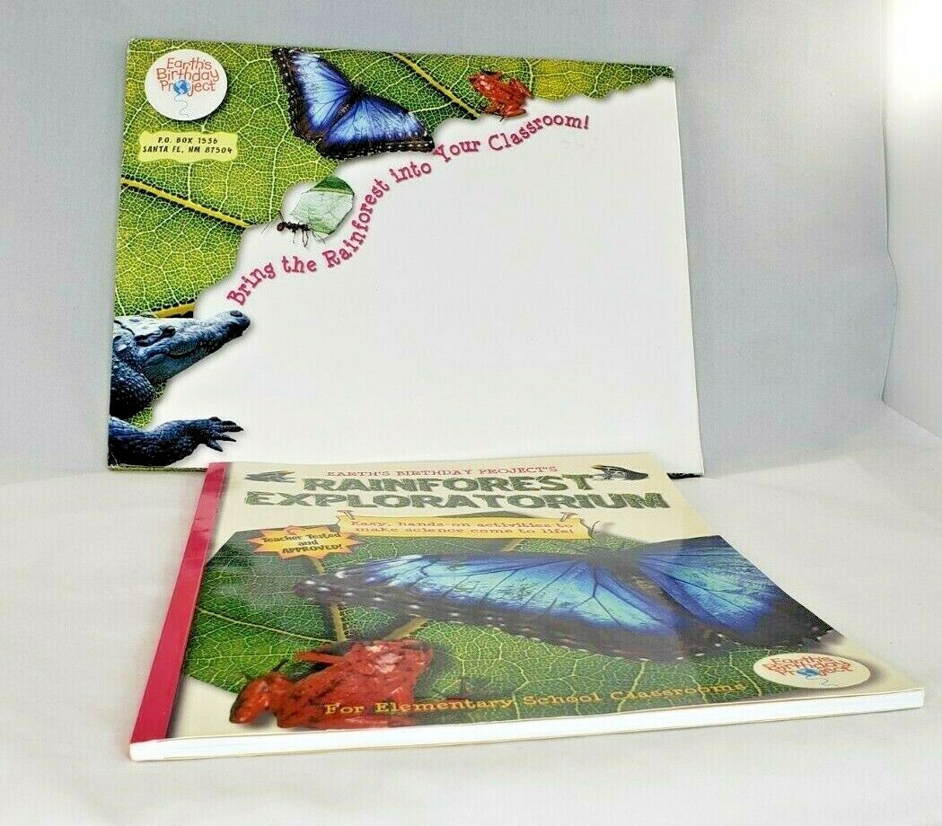 Rainforest Exploratorium Earth’s Birthday Hands On Science Project Books Photos
