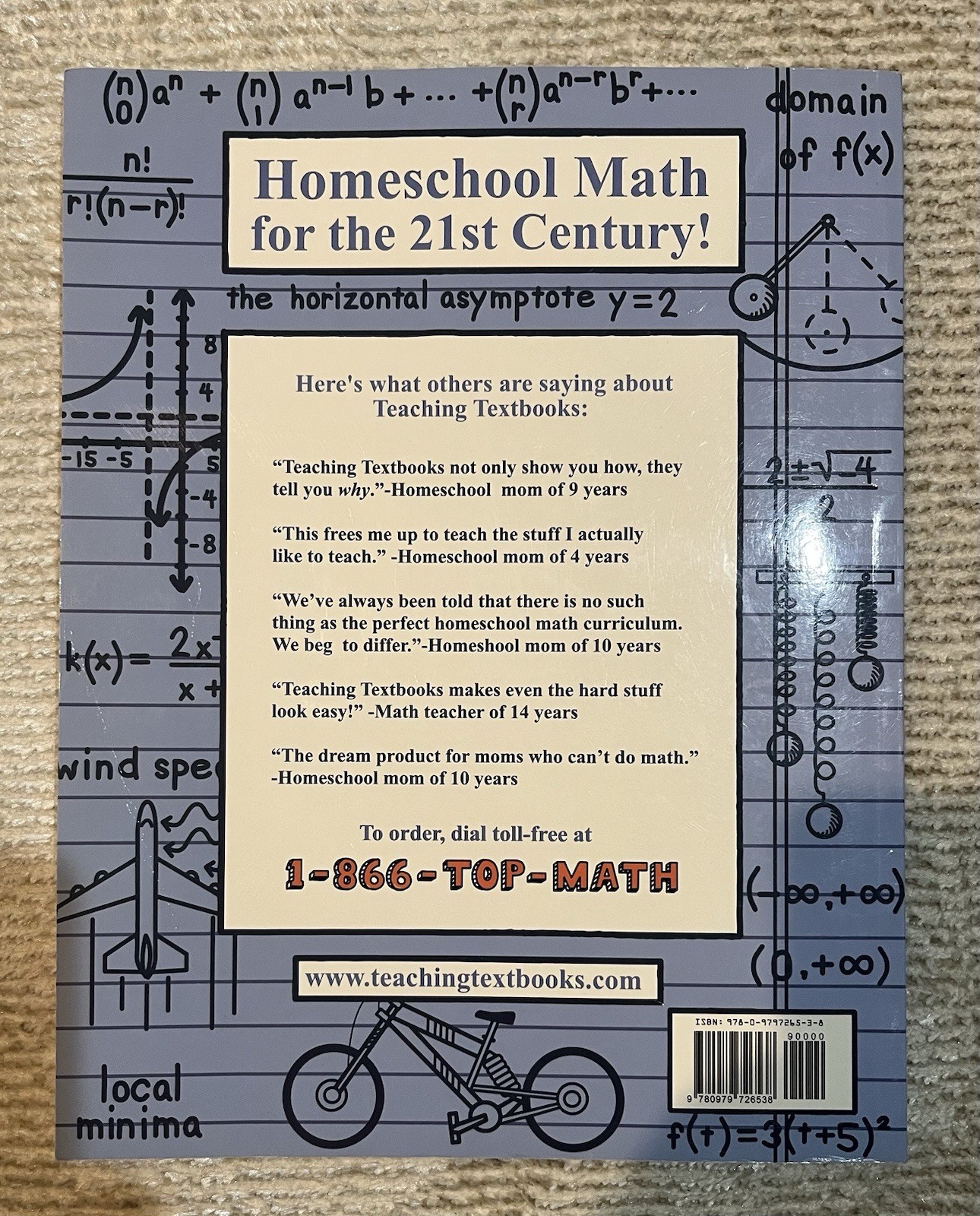 Teaching Textbooks Pre-Calculus Answer Key & Test Bank Book By Greg Sabouri