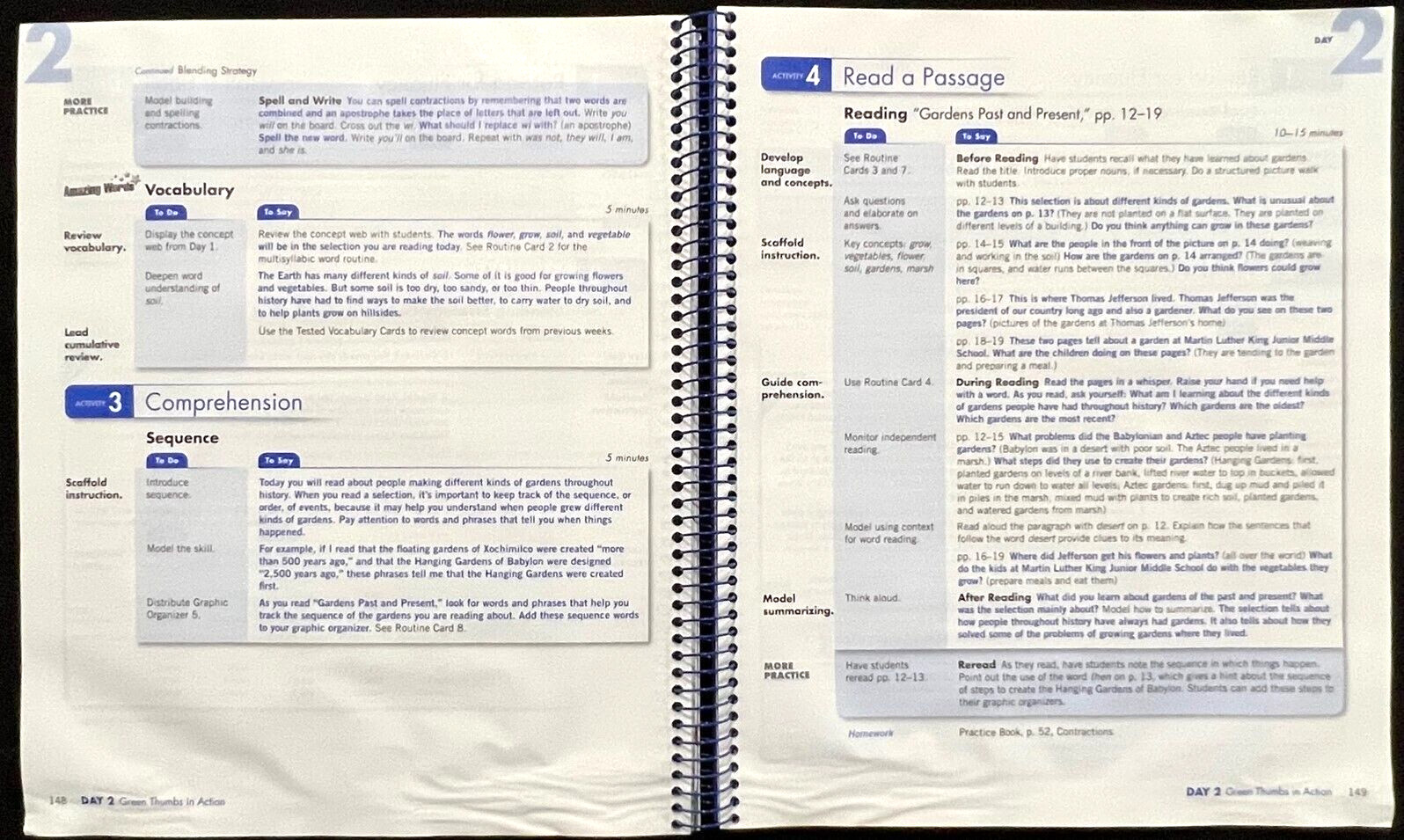 SIDEWALKS ON READING STREET – Level C (Units 1-3) Vol 1 – TEACHER GUIDE (2011)