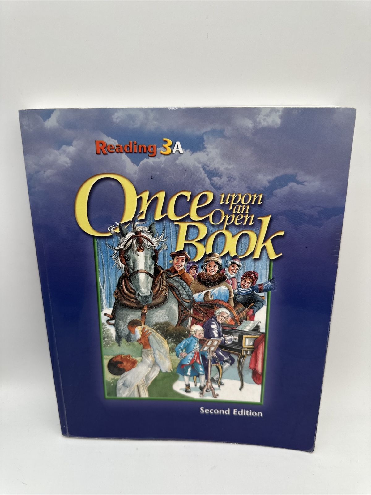 Bob Jones Reading 3 A & B Student Readers Once Upon A Book, BJU 3rd Grade