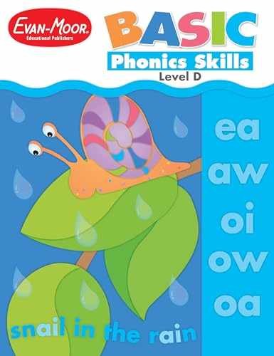 Basic Phonics Skills, Level D – Paperback, by Evan Moor – Very Good