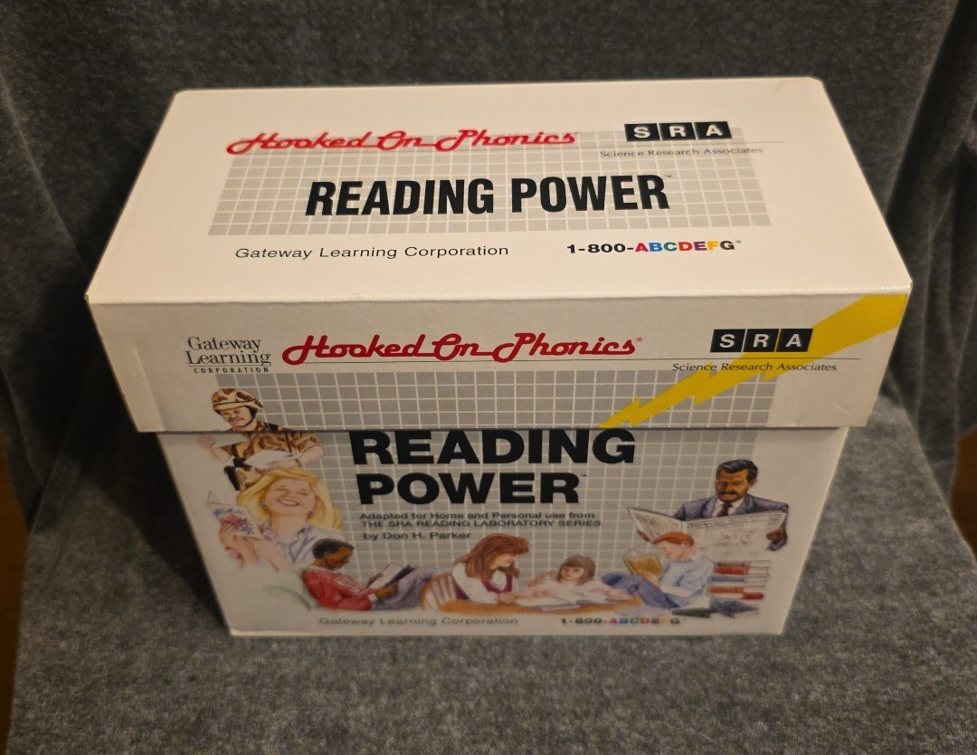 Hooked On Phonics Reading Power SRA Set