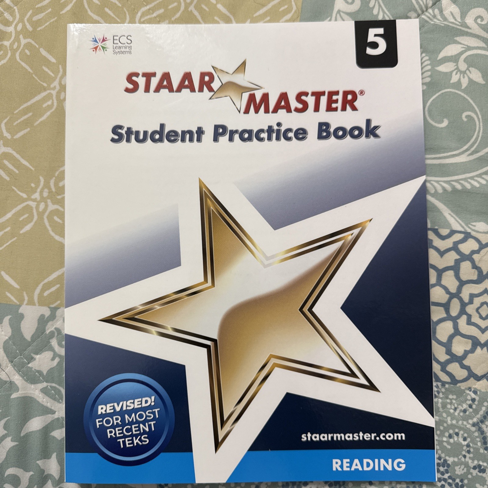STAAR Master Reading Student Practice Book Level 5 TEKS Aligned