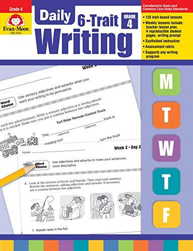 Daily 6-Trait Writing, Grade 4 by (COR) New 9781596732889 Fast Free Shipping-,