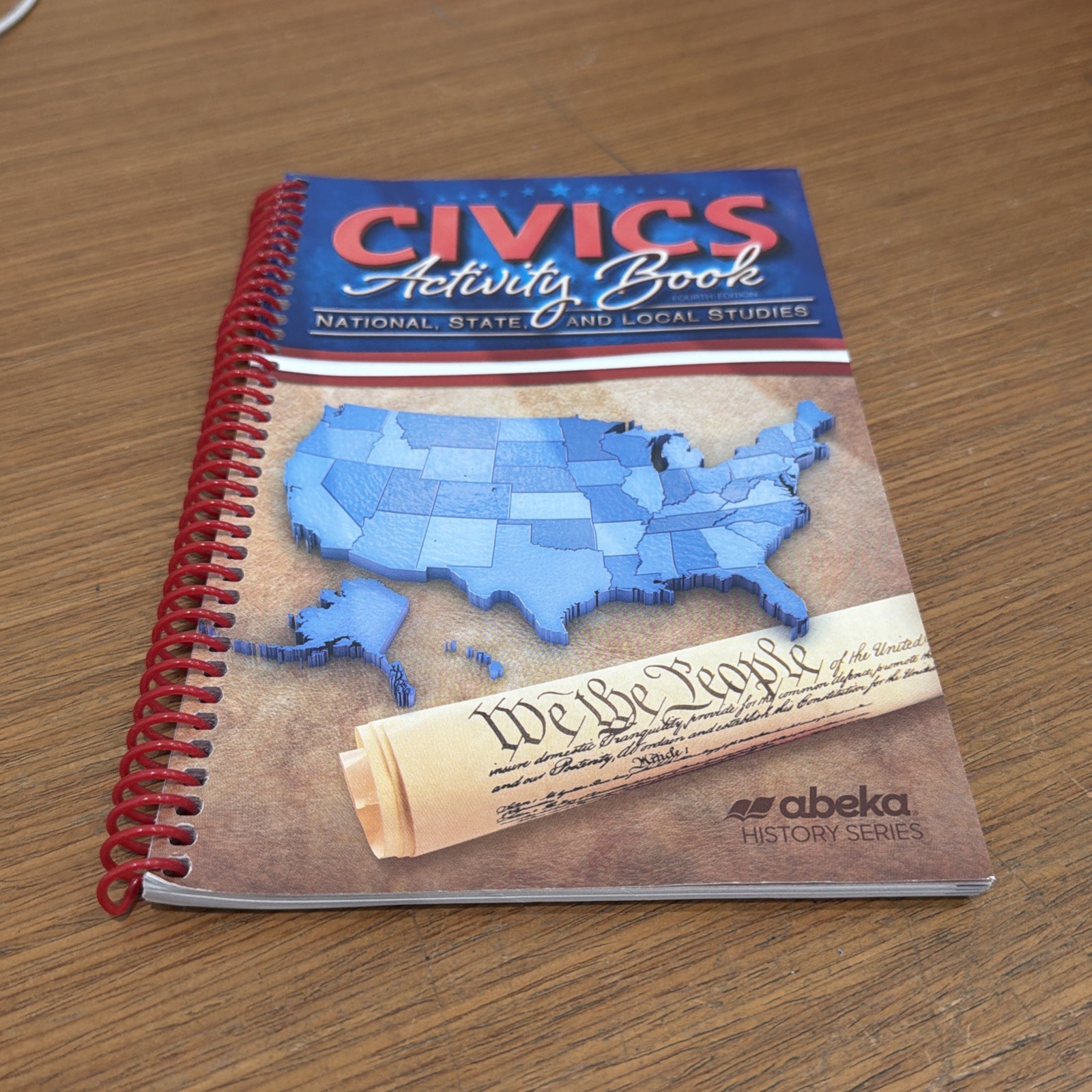 Abeka Civics Activity Book for 8th Grade- 4th Edition Homeschool NEW