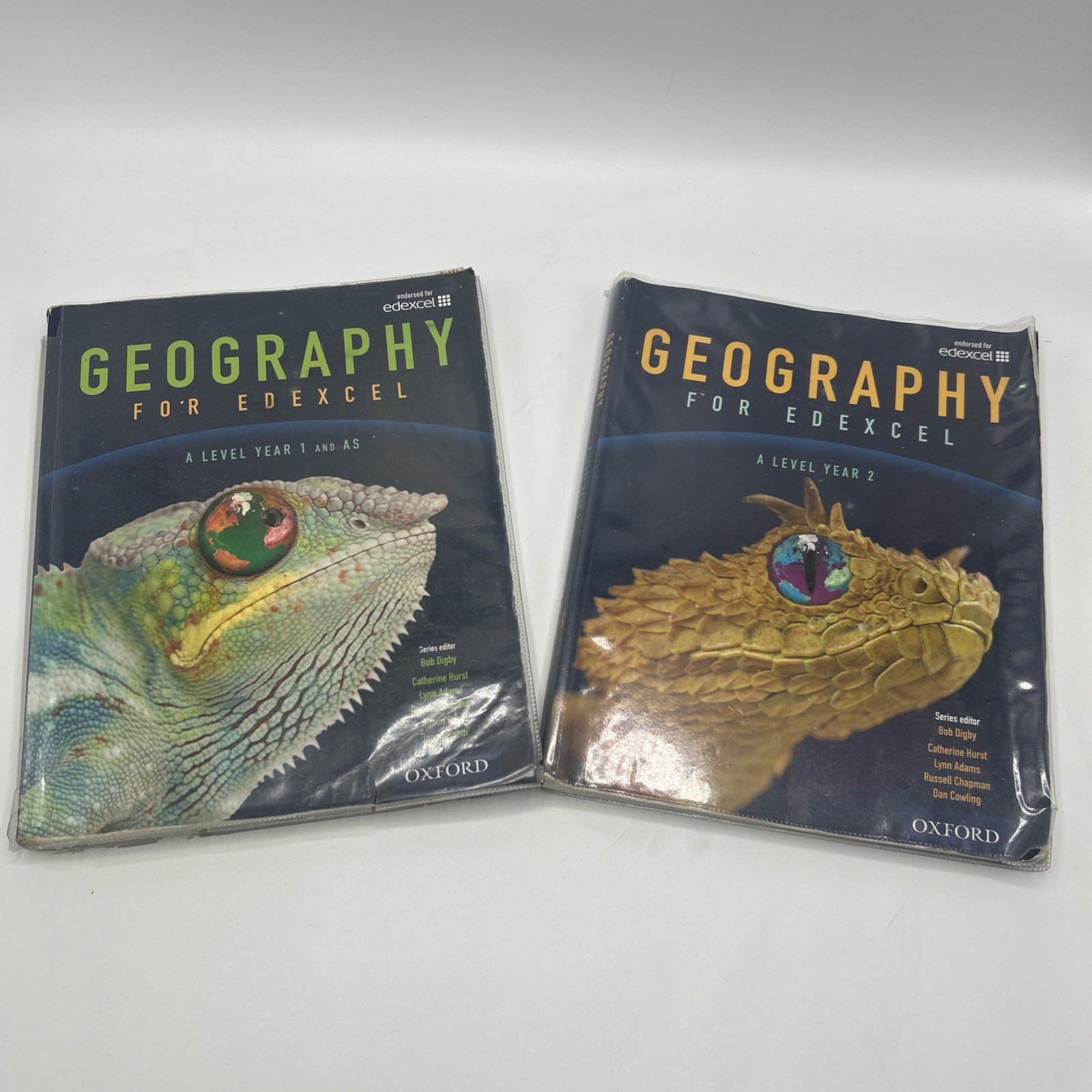 Geography Edexcel A Level Revision Guides or Books for Years 1 and 2 Oxford
