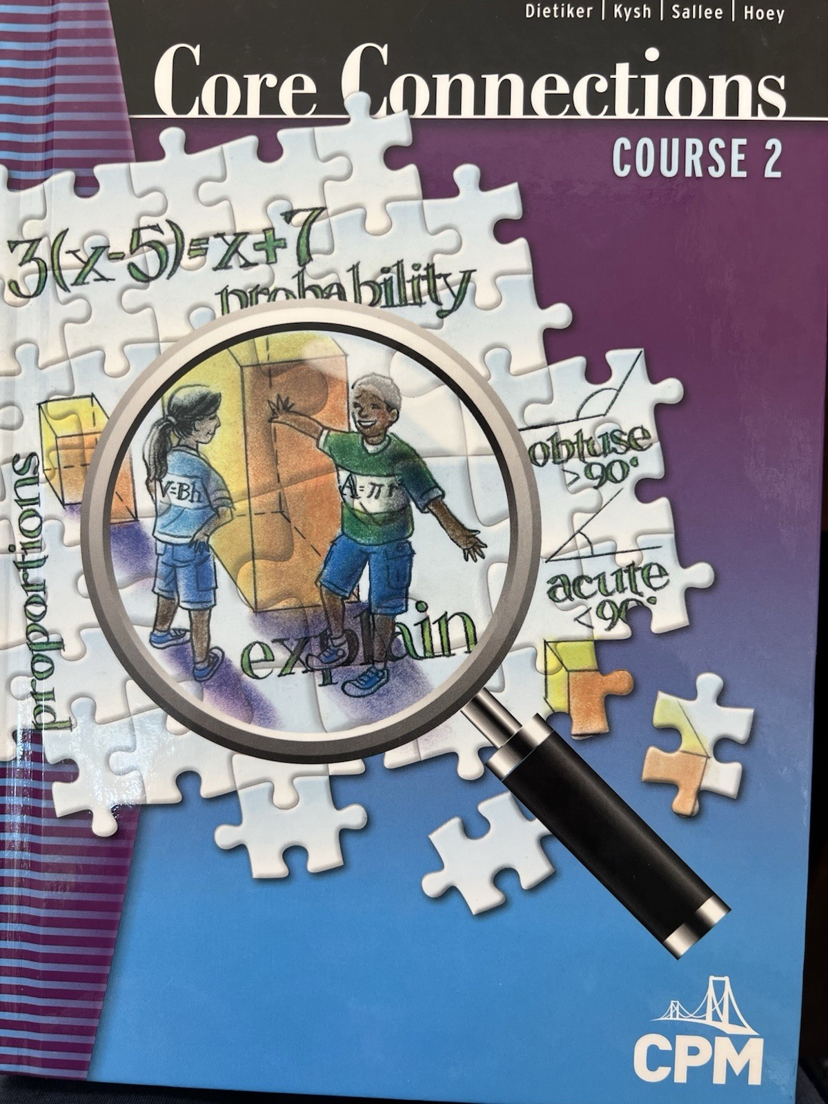 CORE CONNECTIONS COURSE 2 STUDENT EDITION – Hardcover **BRAND NEW**