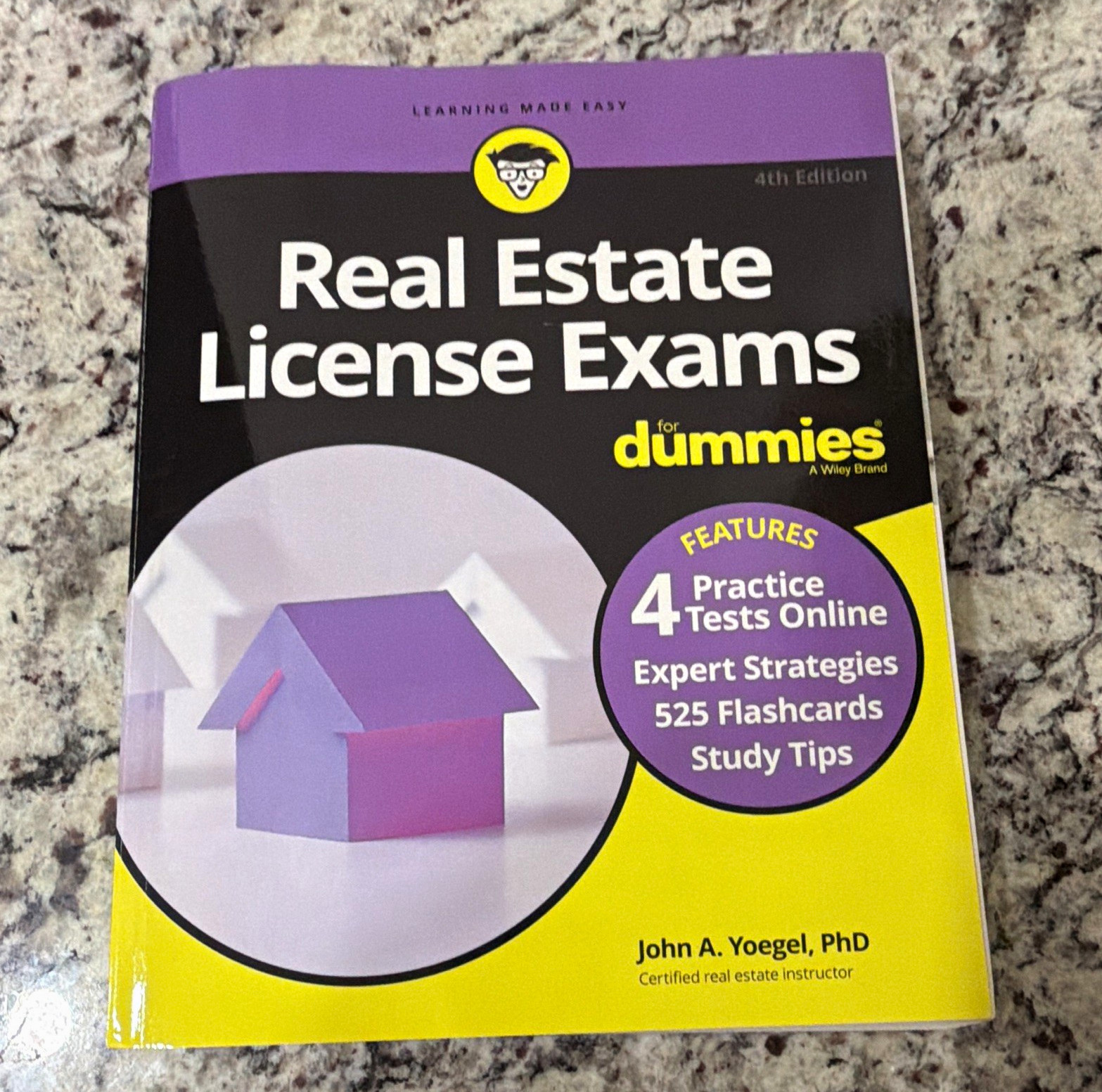 For Dummies Real Estate License Exams 4th Ed John A. Yoegel PhD PB 2017