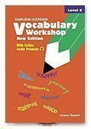 Vocabulary Workshop: Level E, Shostak, Jerome