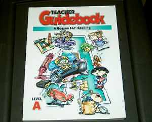 A Reason for Spelling: Teacher – Hardcover, by Rebecca Burton – Acceptable