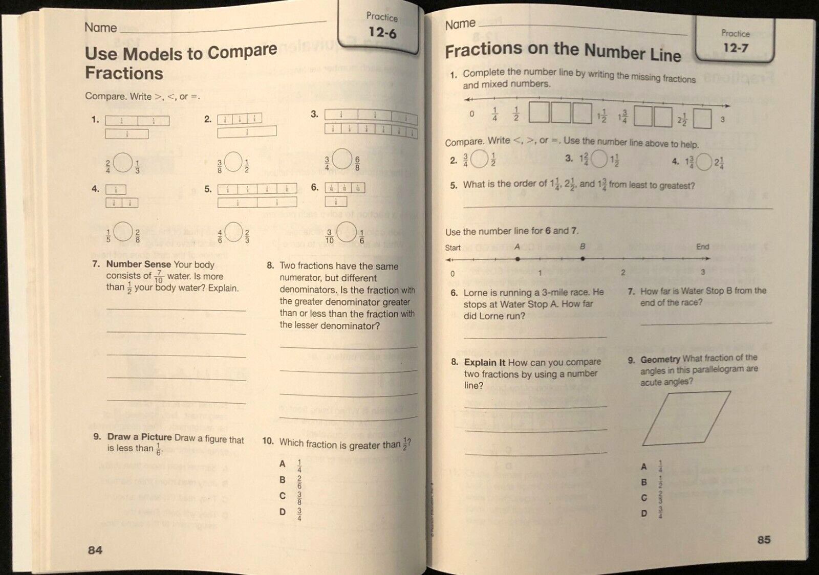 3rd – EnVision Math Interactive HOMEWORK WORKBOOK – Teachers/Homeschool/Tutors