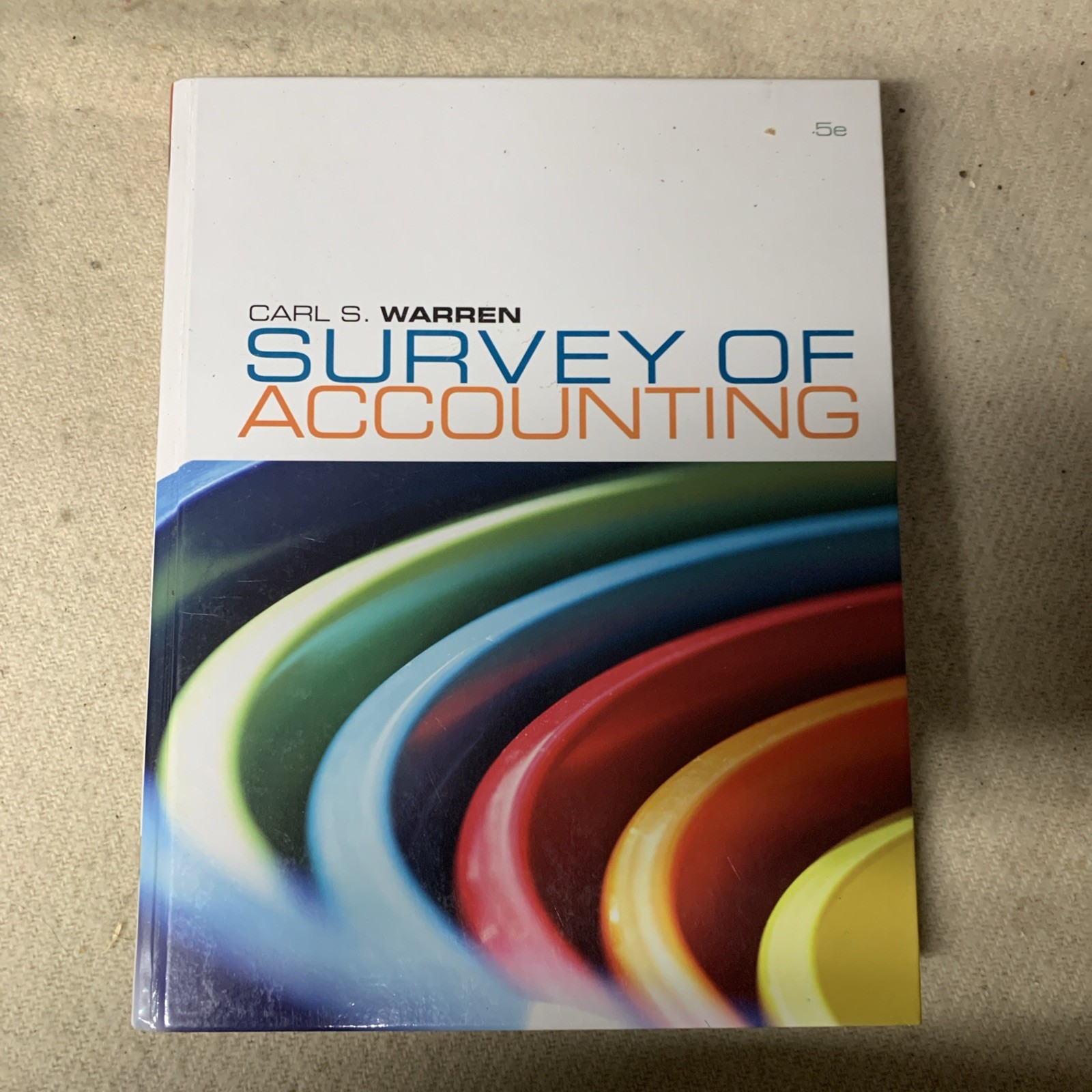 Survey of Accounting by Carl S. Warren 2011