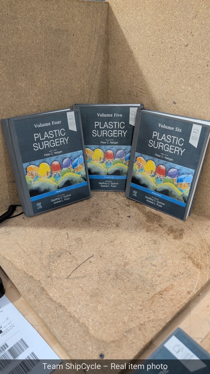 DEFECTIVE Plastic Surgery 6Volume Set 5th Edition G3D