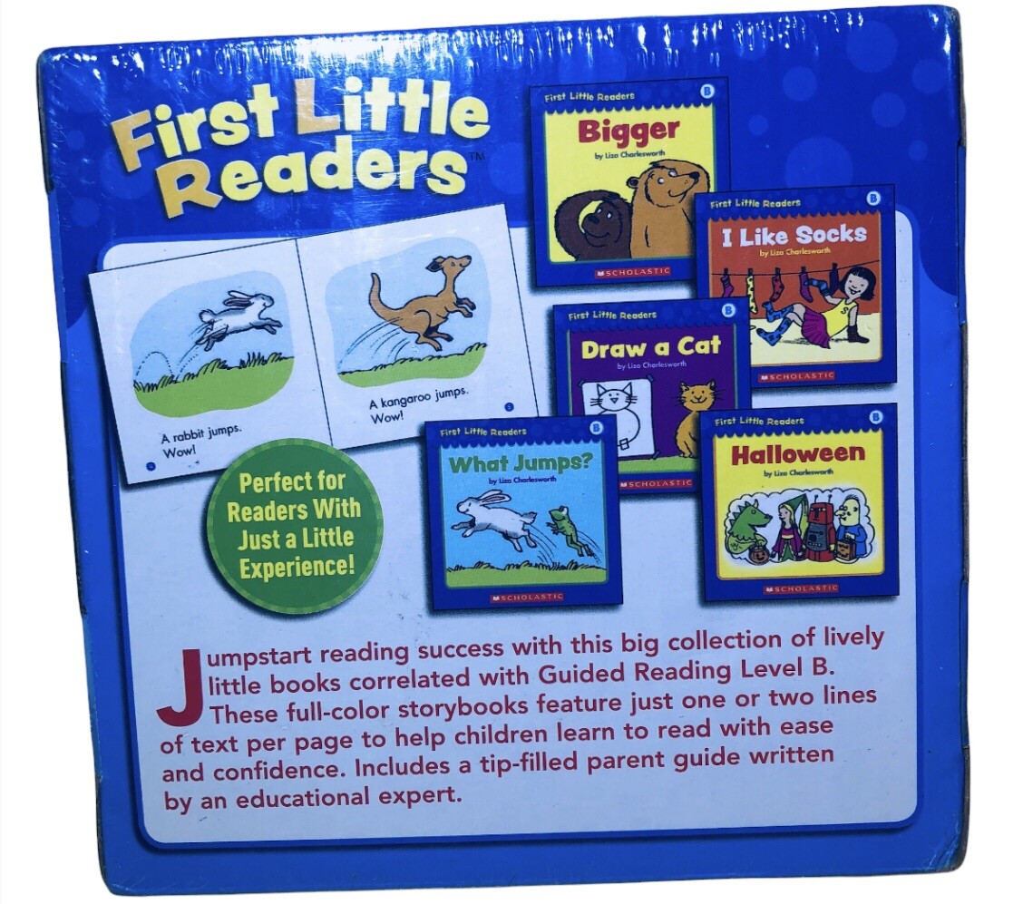 First Little Readers: Guided Reading Level B- 25 Irresistible Books NEW SEALED