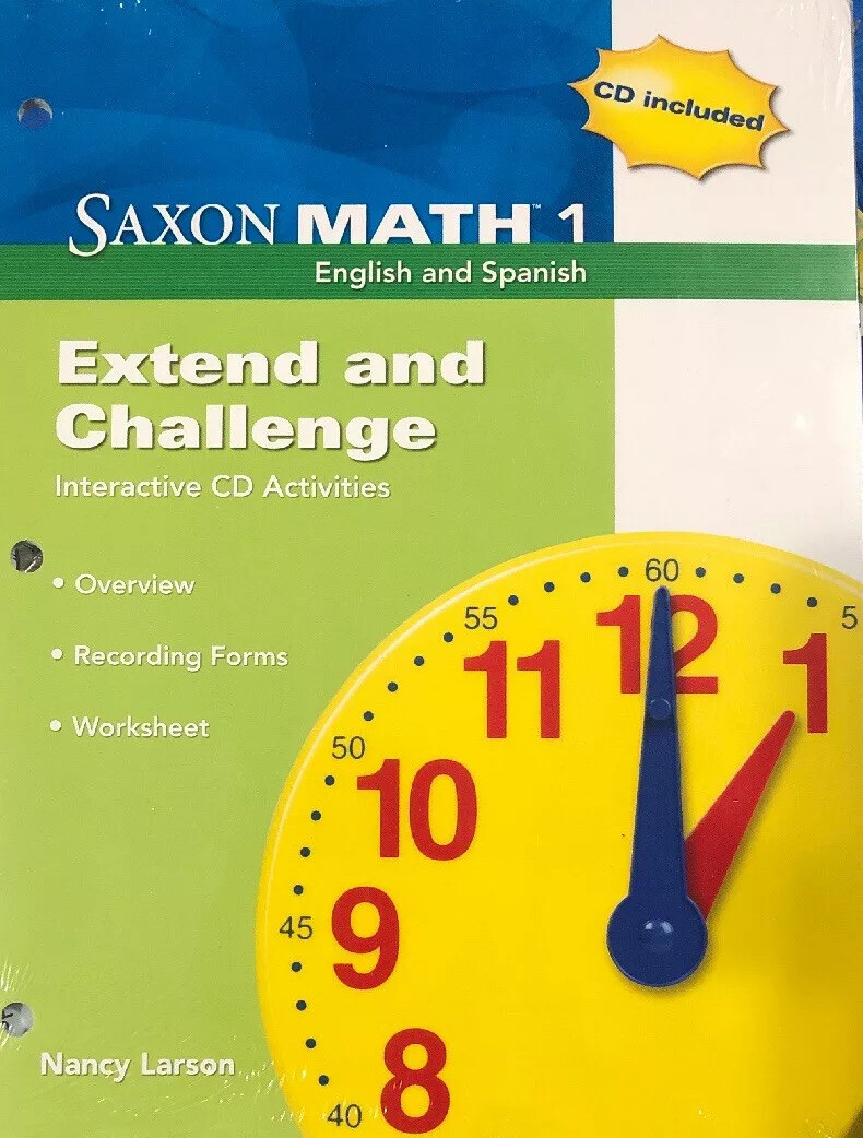 Saxon Math 1: Extend And Challenge Pack