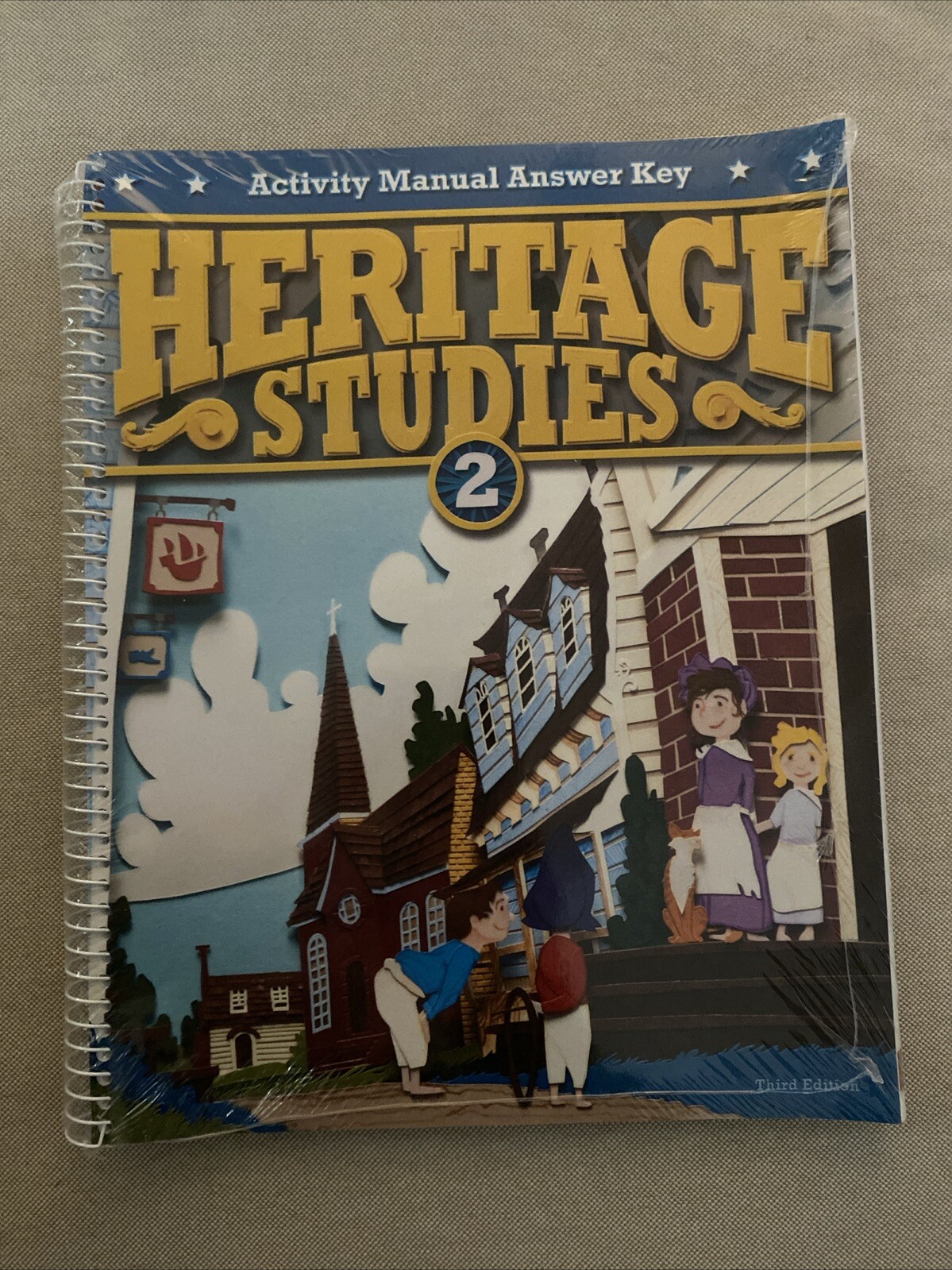 BJU Press Heritage Studies 2 Activity Manual Answer Key Third Edition Sealed