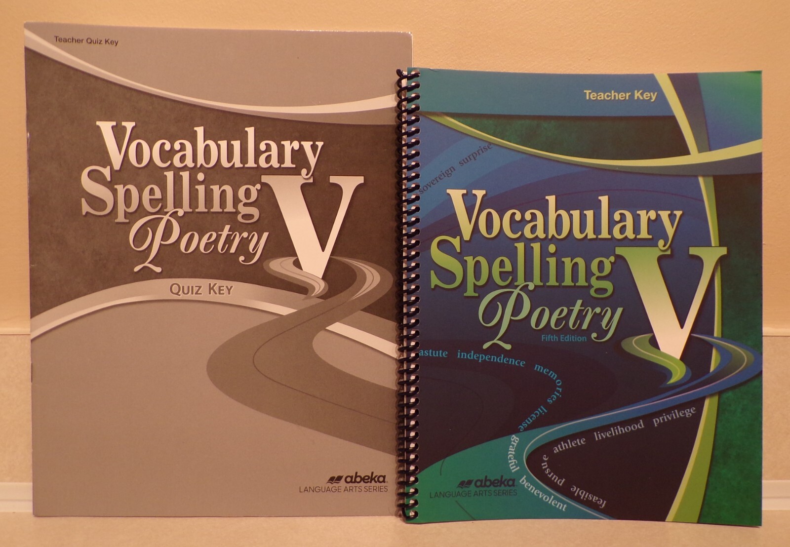 A Beka Vocabulary Spelling Poetry V 5th Ed. – Teacher Key, Teacher Quiz Key