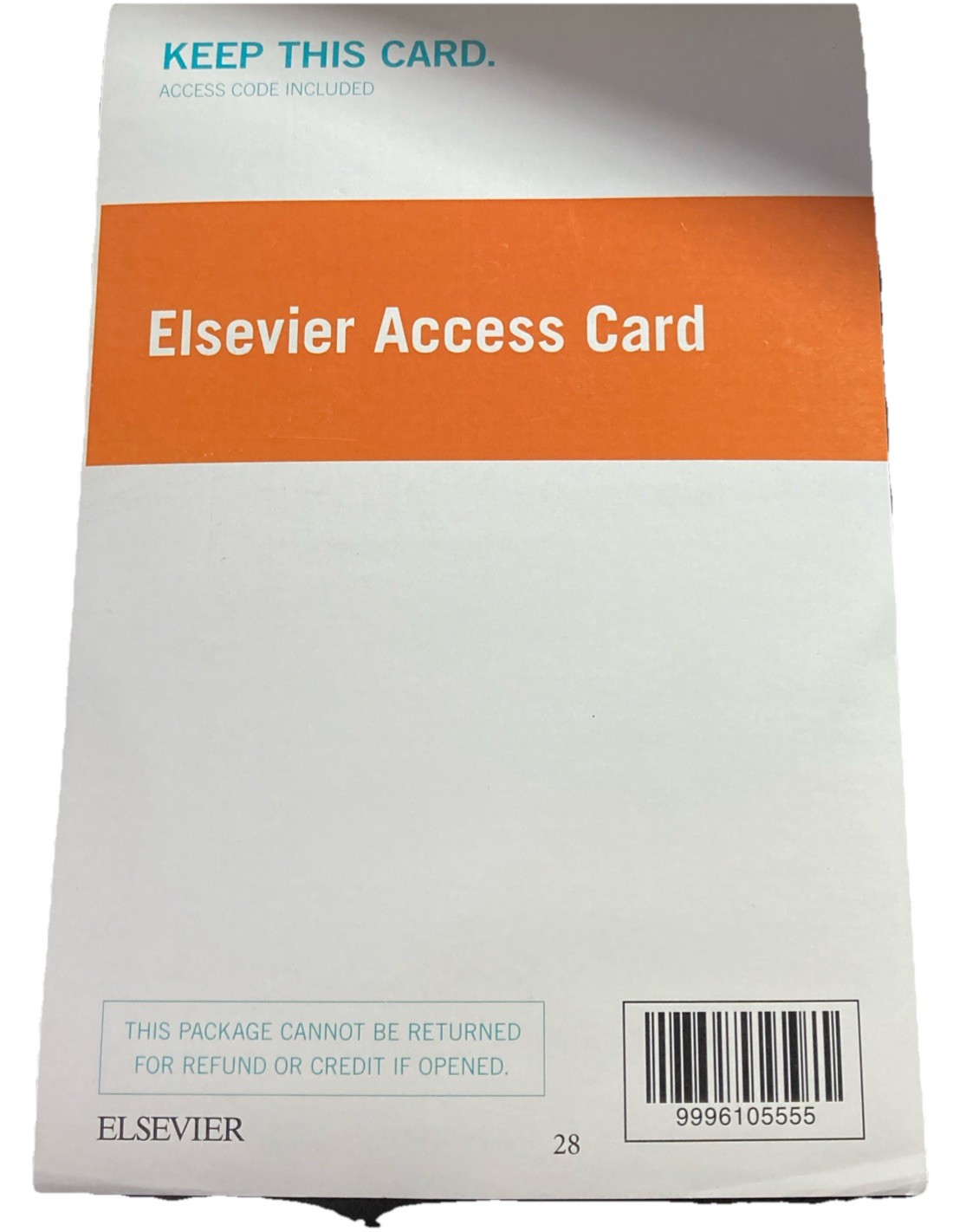 Elsevier 9996105555 Adaptive Learning (Access Card) Medical-Surgical Nursing 8th