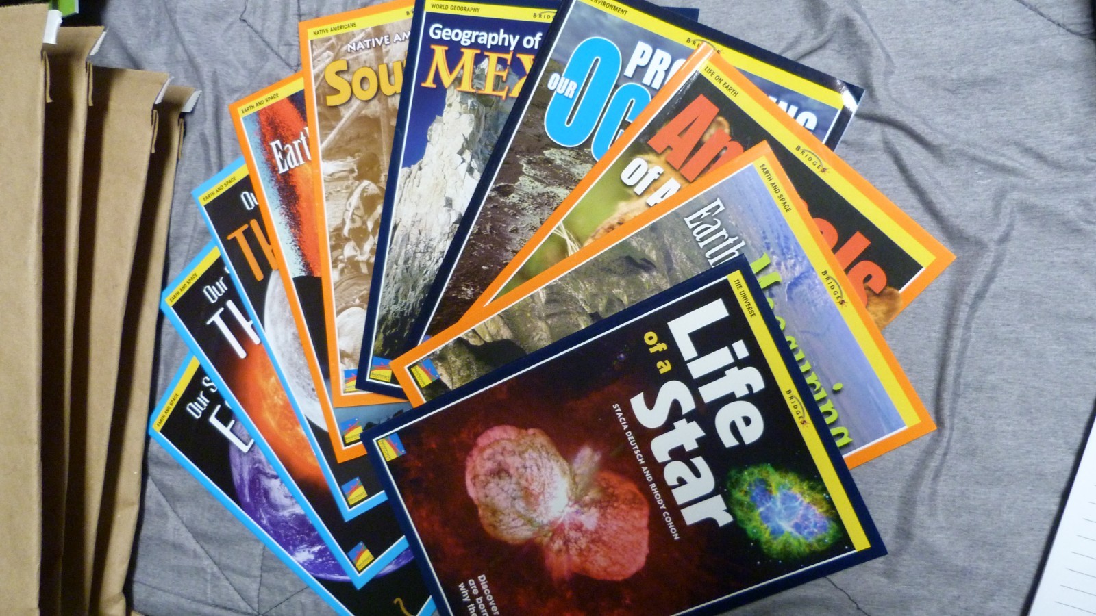 (Ten) 10 Benchmark Education: Text Connections Books Homeschooling #10