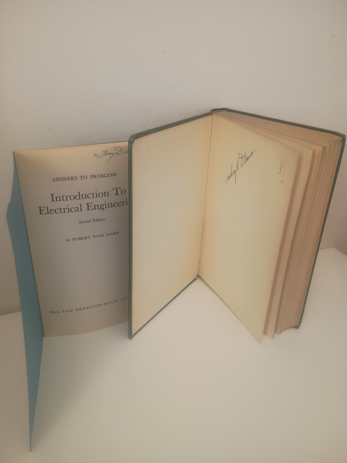 Introduction To Electrical Engineering Robert Page Ward & Answers to Problems