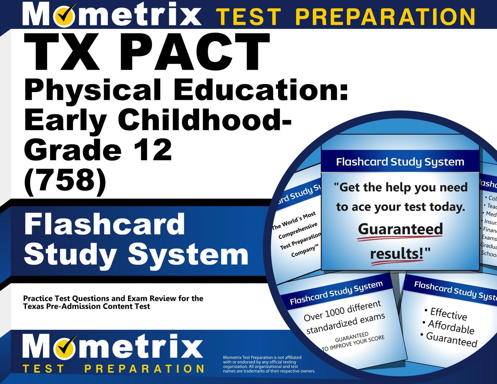 TX PACT Physical Education: Early Childhood-Grade 12 (758) Flashcards