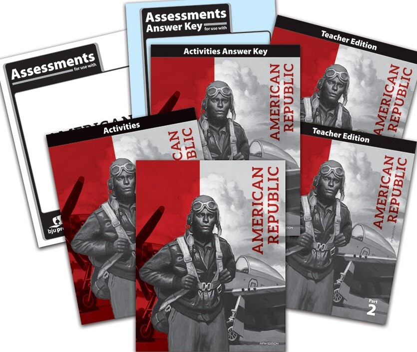 BJU Press- American Republic Subject Kit – 536417 Grade 8 5th Edition