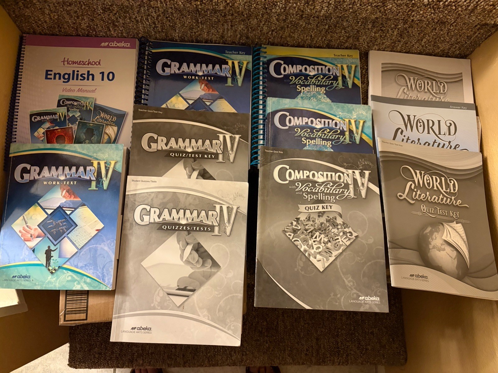 Abeka Language Arts: English 10, Set of 11, (2024)