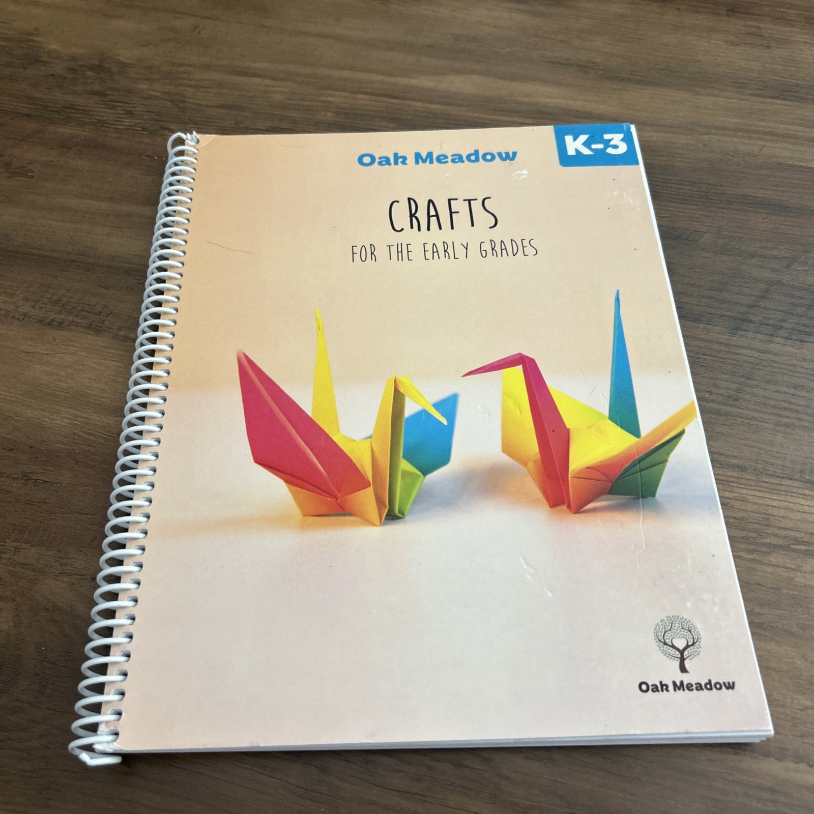 Oak Meadow K-3 Crafts Early Grades Homeschool Curriculum Spiral Book 2020
