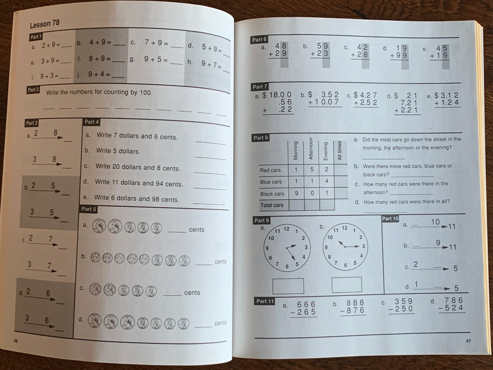 SRA Connecting Math Concepts Direct Instruction Program Level B Workbook 2