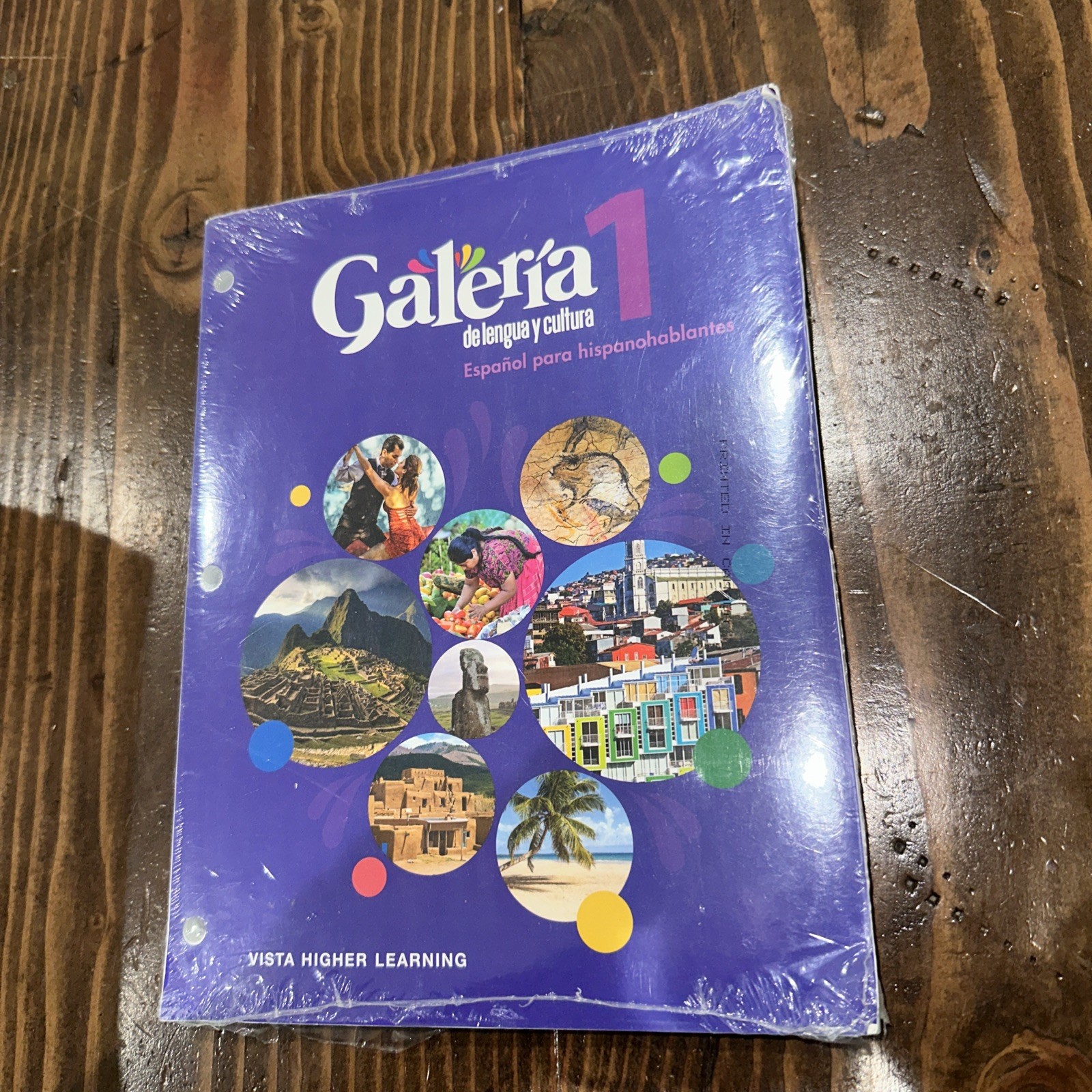 Galería de lengua y cultura 1 Loose-Leaf Student Textbook Unused