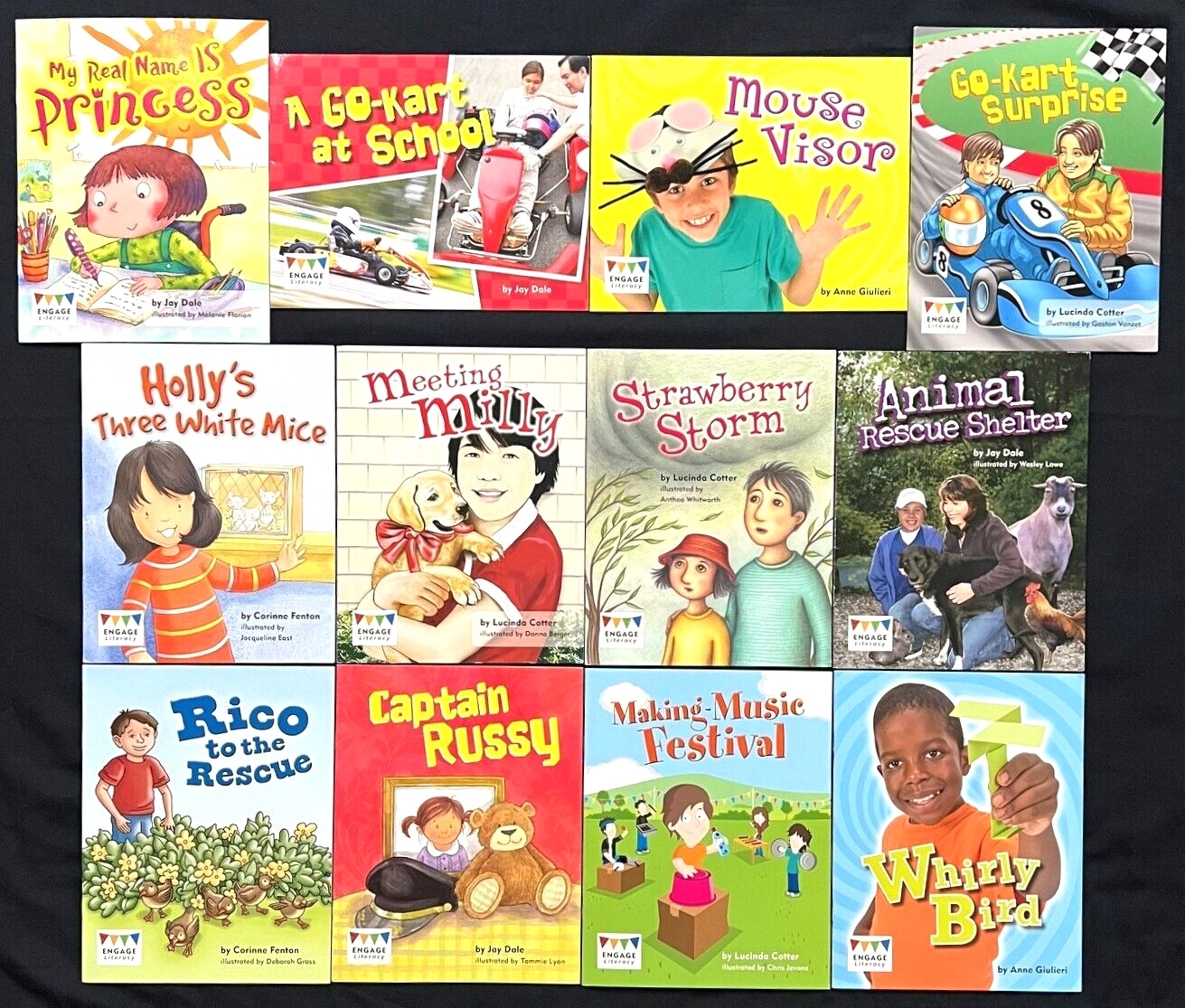 2nd – 3rd Grades – ENGAGE LITERACY – CAPSTONE (Level 18 – 22) (12 books) (2013)