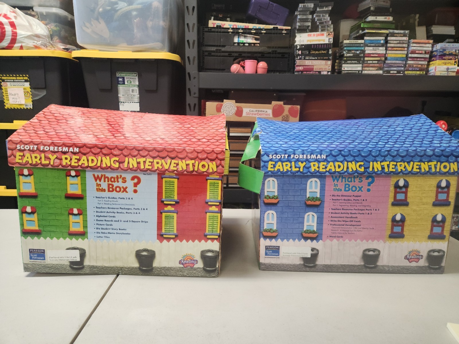 Scott Foresman My Sidewalks Reading Street Box Sets 1&2, 3&4