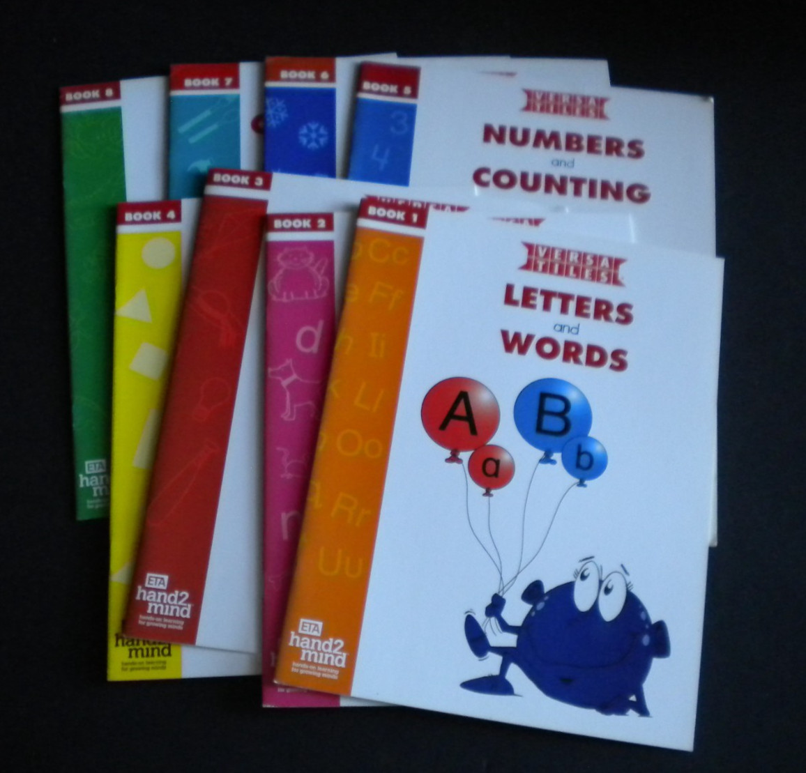 +Versa Tiles Workbooks Words Sounds Colors Numbers Patterns Groupings Readiness
