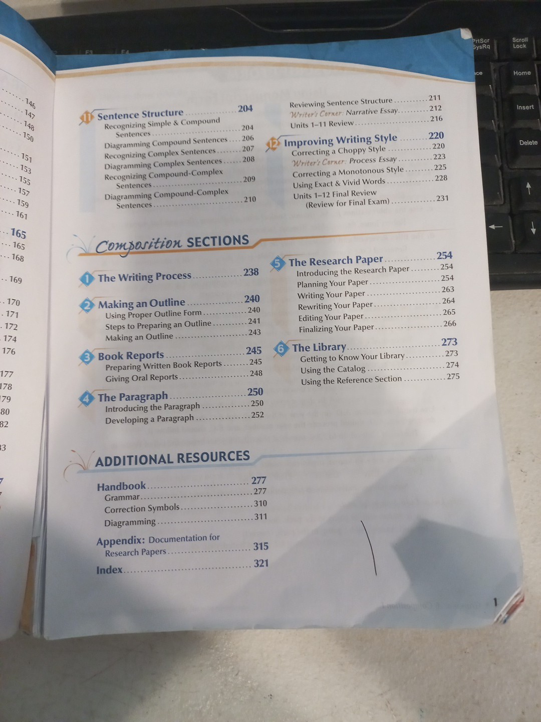 Abeka Grammar and Composition I Work-Text 6th Edition