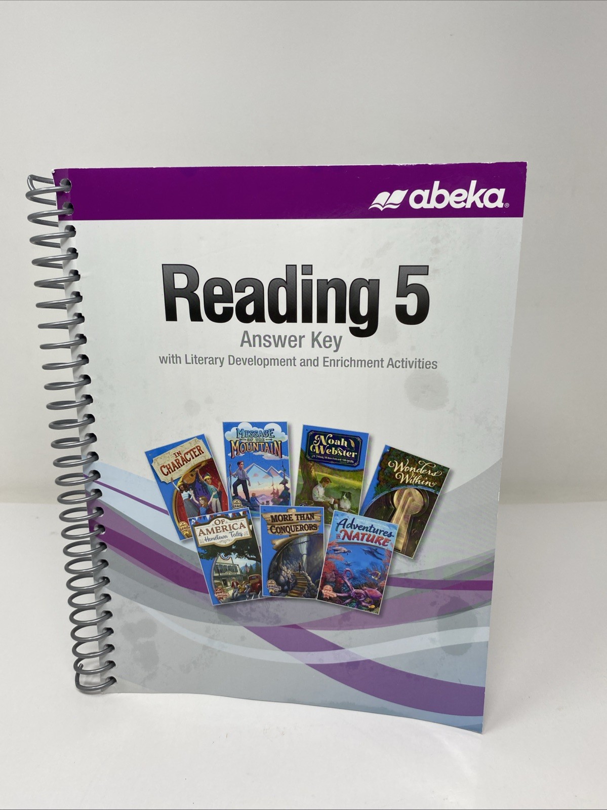 Abeka Reading 5 Answer Key Grade 5 Spiral Bound 2025 Clean Pages