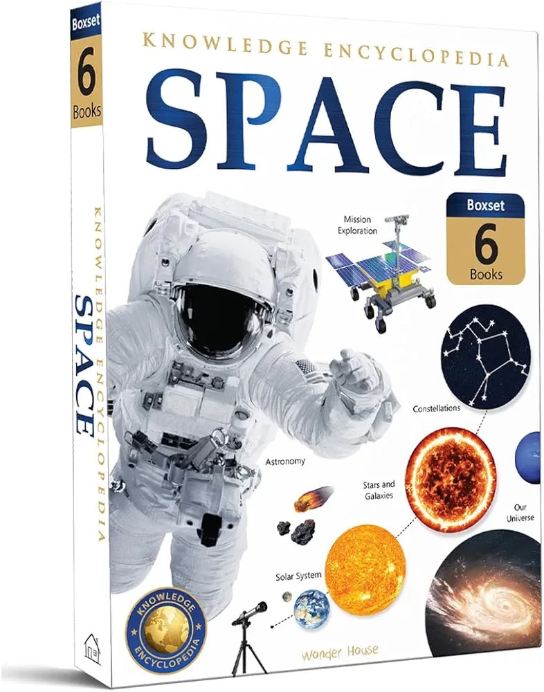 Space – Collection of 6 Books: Knowledge Encyclopedia For Children in English