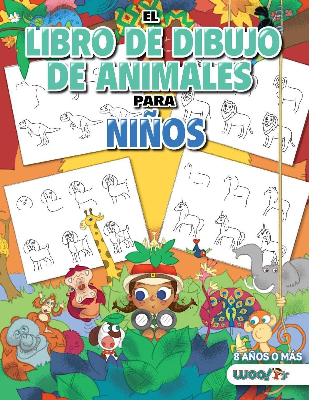 El Libro de Dibujo de Animales Para Nios: C?mo Dibujar 365 Animales, Paso a Paso