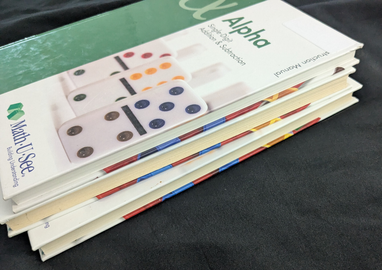 Math-U-See Alpha Instruction Manual VERY GOOD