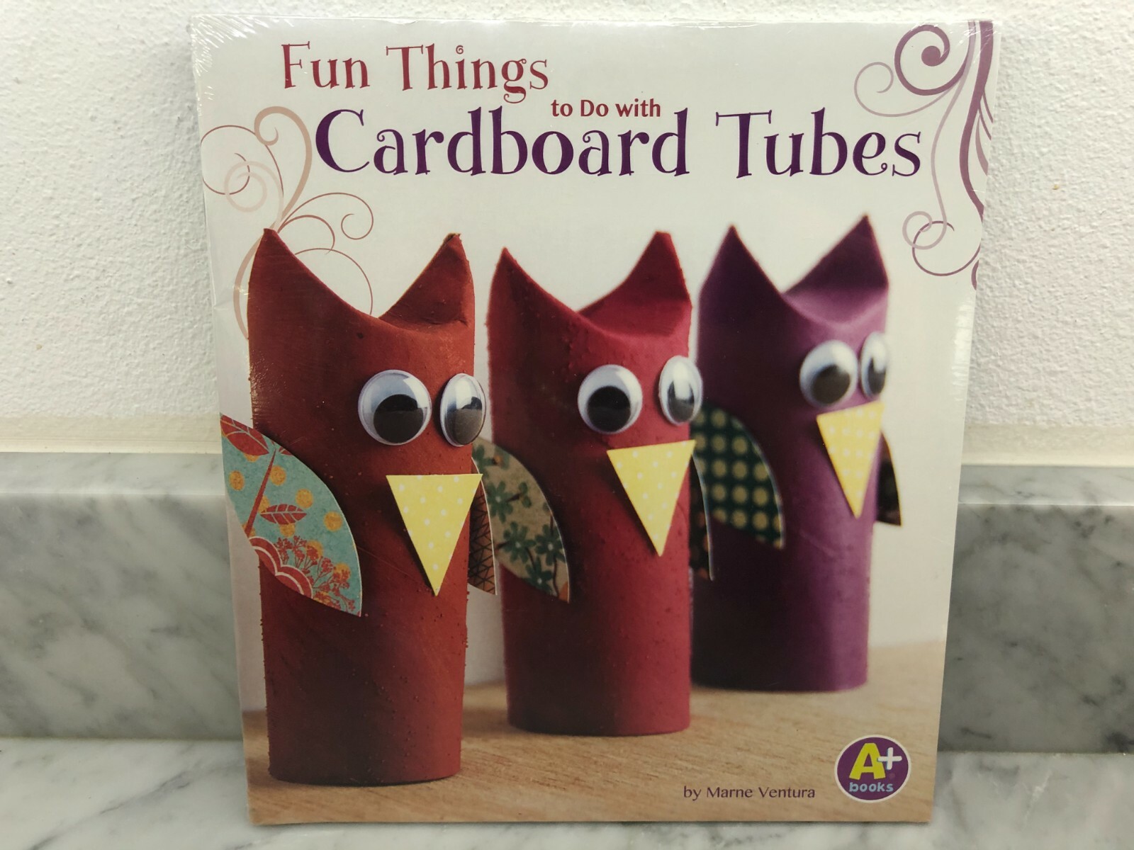 BRAND NEW SEALED Set of 4 Books Fun Things to Do with Cardboard Tubes and MORE