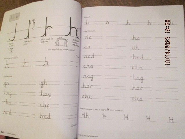 Handwriting Without Tears: Cursive Handwriting, 2018, LWT Press, Beginner Qty: 7
