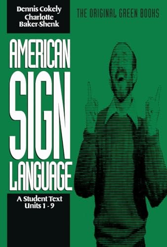 American Sign Language Green Books,…, Bakershenk, Cha