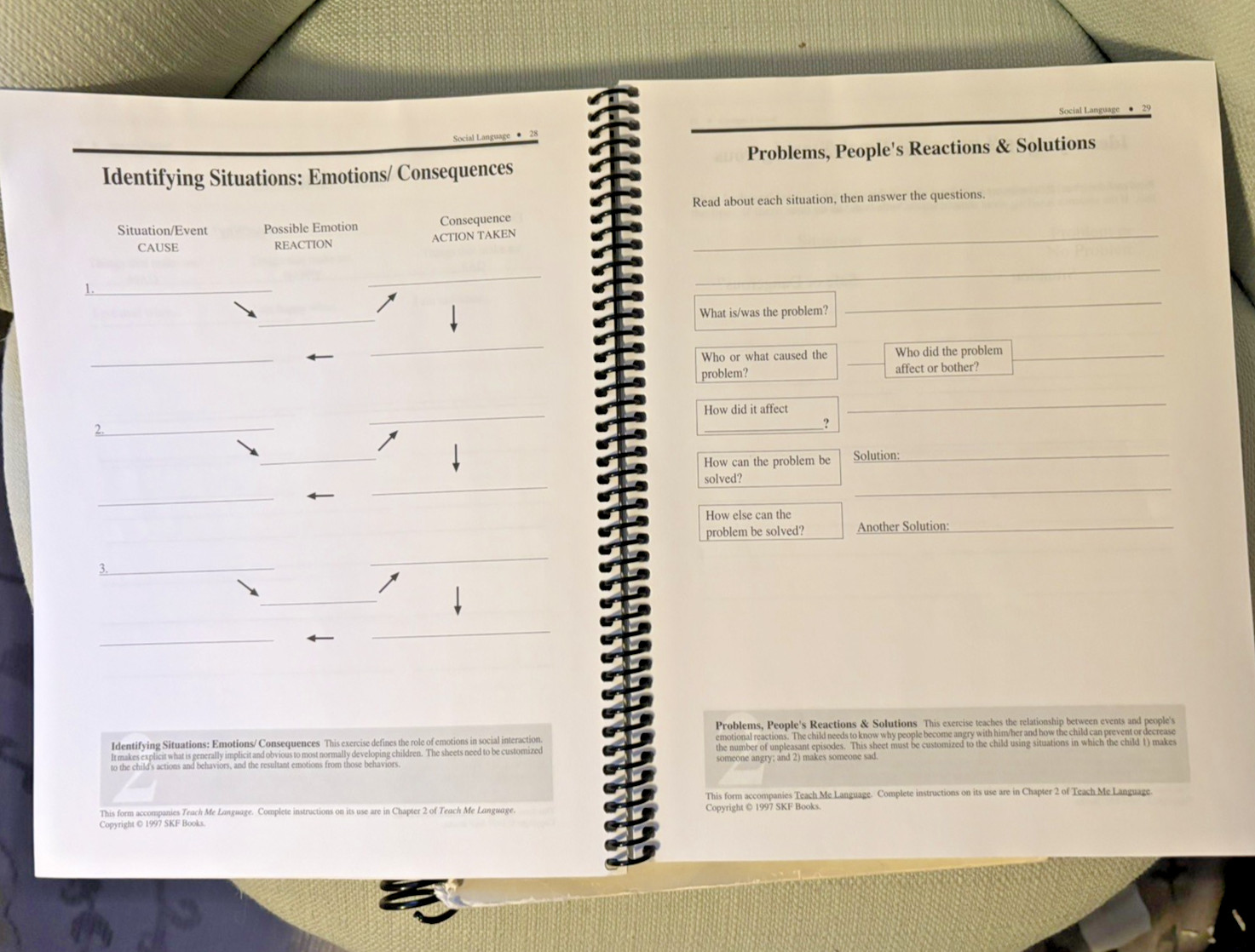 Teach Me Language Program Social Skills ASD Speech Pathology Freeman & Drake