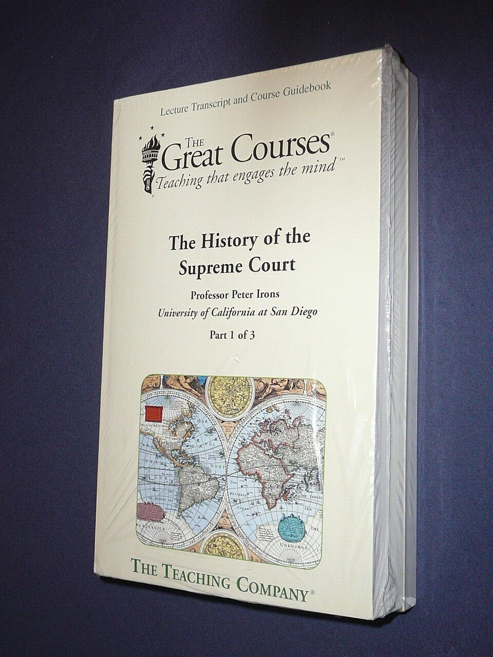 Teaching Co Great Courses TRANSCRIPTS : THE HISTORY of the SUPREME COURT new