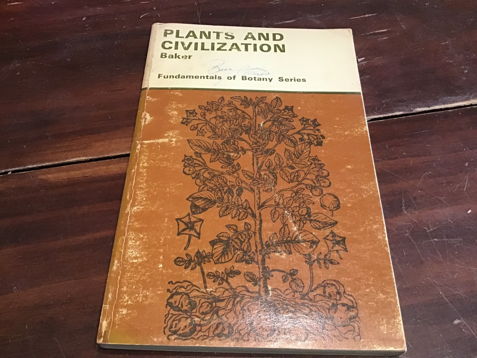 Plants and Civilization Fundamentals Of Botany Series 1966 Herbert G. Baker