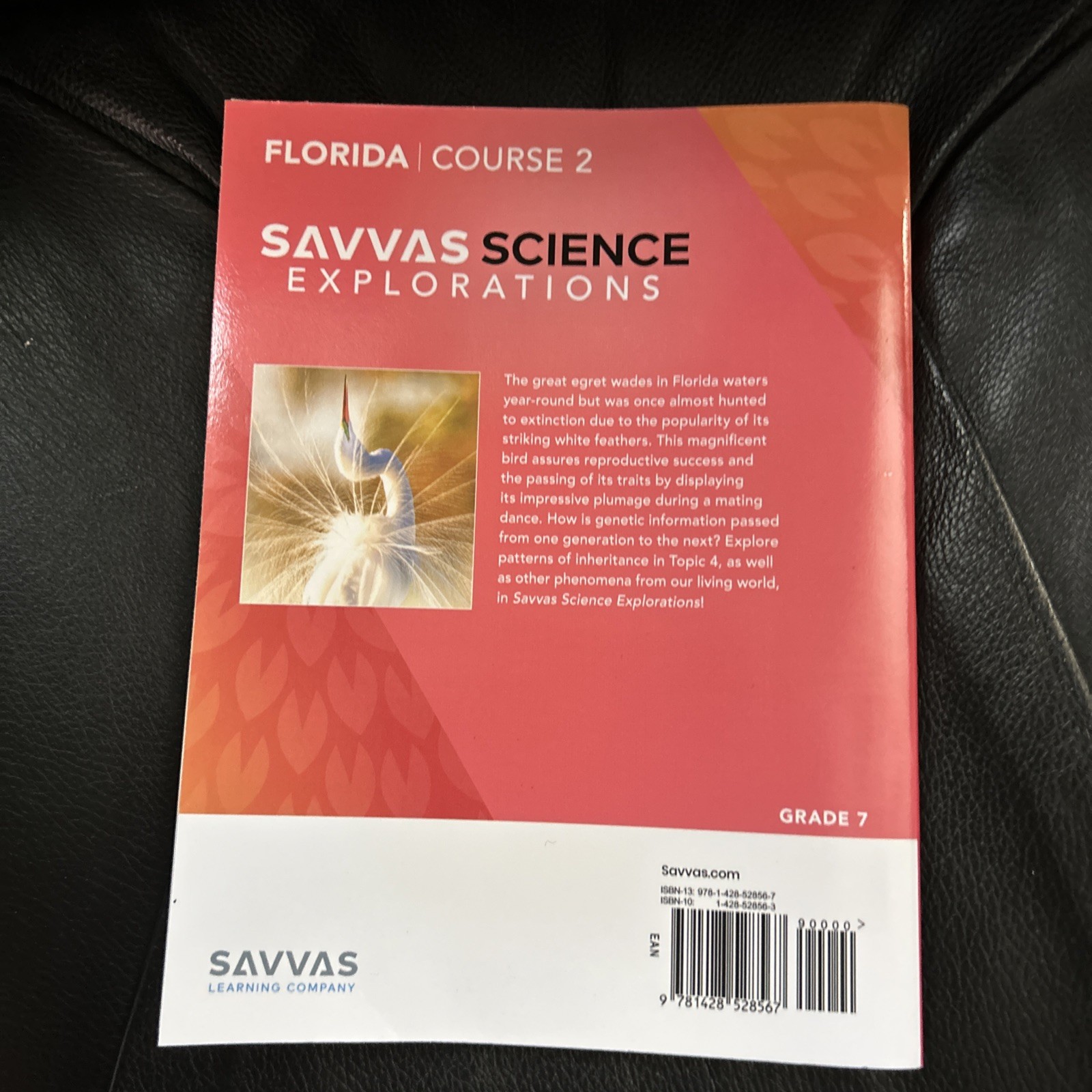 New Textbook SAVVAS SCIENCE EXPLORATIONS – FLORIDA ED 2025 SC – Grade 7 NEW
