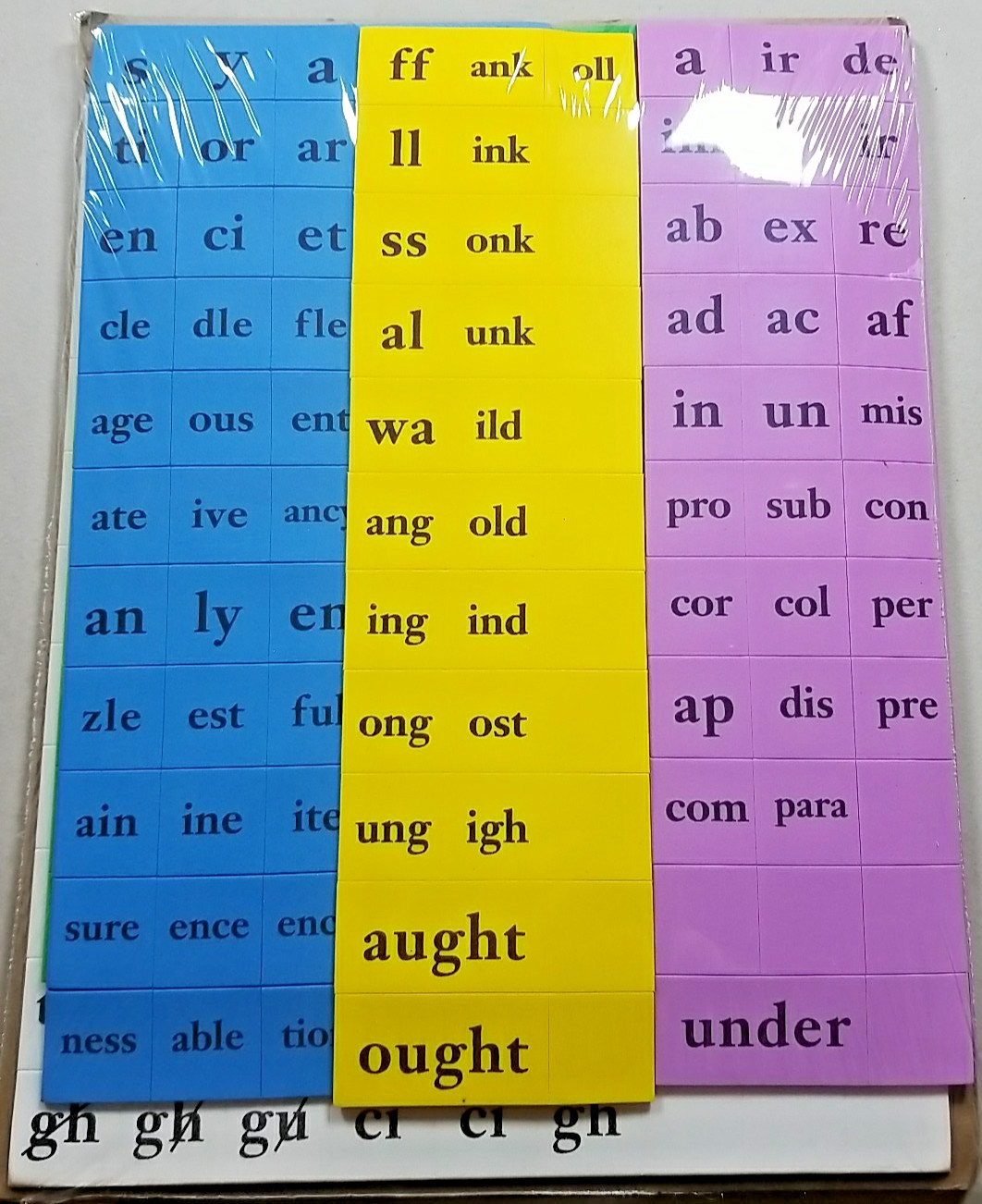 Educators Publishing Service SPIRE Manipulatives Kit, New, Magnetic Letters
